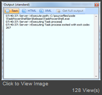 20140707 VisualCron PowerShell Task Output.png