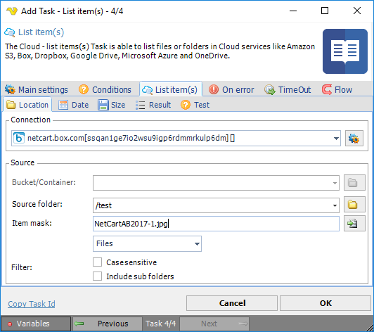 CloudRemotefilefilterLocation