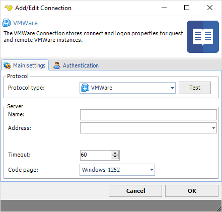 ConnectionVMWareMain