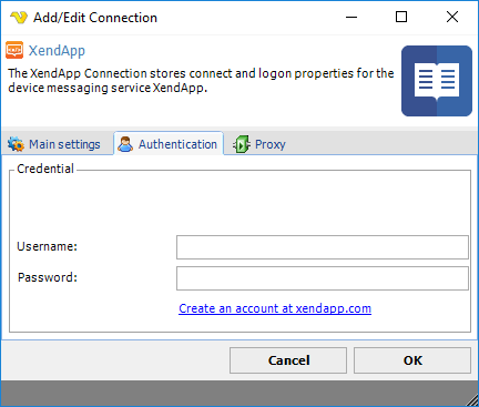 ConnectionXendAppAuthentication