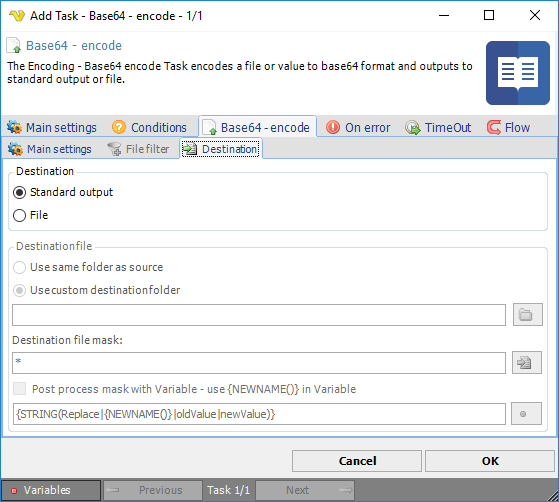 TaskFileBase64encodeDestination