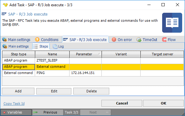 TaskSAPR3JobexecuteSteps