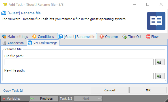 TaskVMWareGuestRenamefileSettings