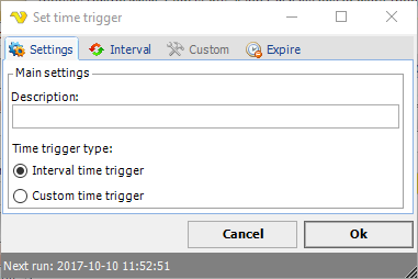 TriggerTimeSettings