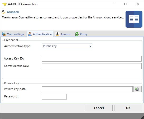 ConnectionAmazonAuthentication