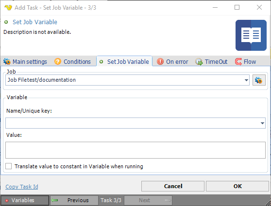 TaskInternalSetJobVariable